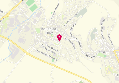 Plan de VAZ Branco Carlos, 4 Boulevard Alsace Lorraine, 69240 Thizy-les-Bourgs