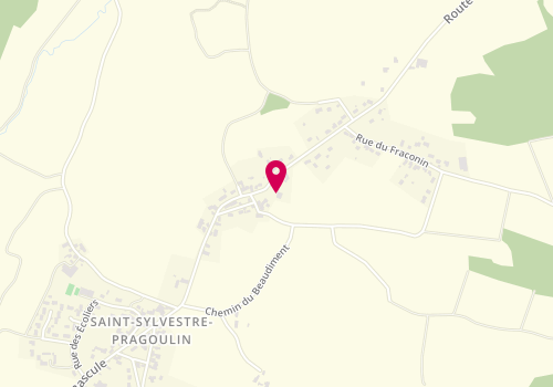 Plan de JACQUET Amaury, 18 Route d'Allier, 63310 Saint-Sylvestre-Pragoulin