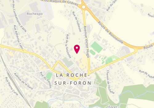 Plan de MANGOT Alice, 21 A Chemin du Lycee, 74800 La Roche-sur-Foron