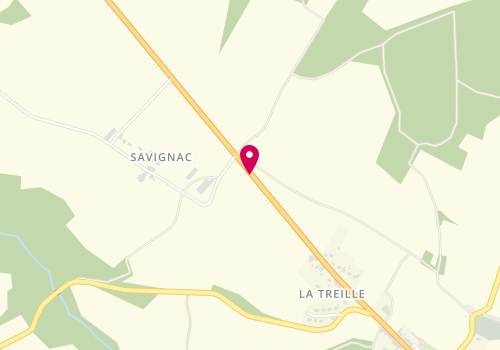 Plan de LAMY Daphné, 49 Bis Route de Poitiers, 87300 Berneuil