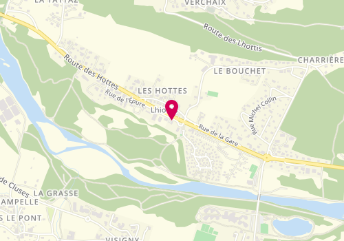 Plan de LEROY Matthieu, 87 Rue de l'Epure, 74440 Verchaix
