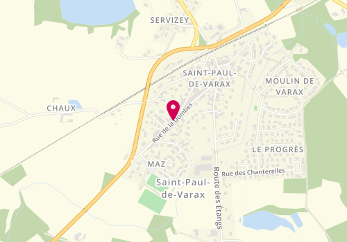 Plan de GINESTET Rémi, Rue de la Dombes, 01240 Saint-Paul-de-Varax