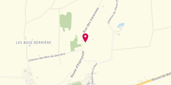 Plan de AMROUCHE Anessa, 4 Bis Route d'Espinassse, 03110 Cognat-Lyonne