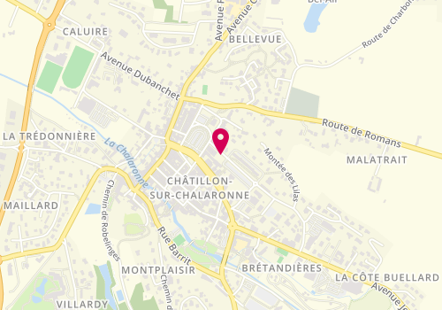 Plan de RODRIGUEZ ALIGE Caroline, 64 Avenue Raymond Sarbach, 01400 Châtillon-sur-Chalaronne