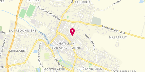 Plan de CELARD Delphine, 64 Avenue Raymond Sarbach, 01400 Châtillon-sur-Chalaronne