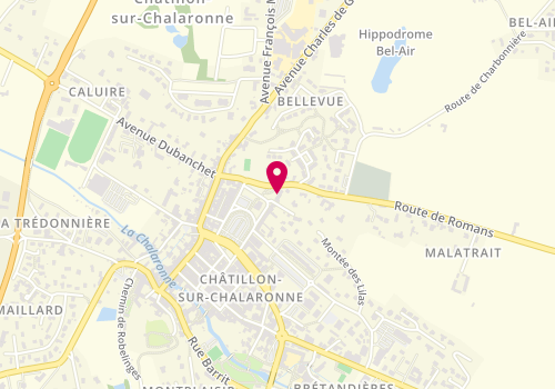 Plan de PERONNIER Charlotte, 200 Place du Champ de Foire, 01400 Châtillon-sur-Chalaronne