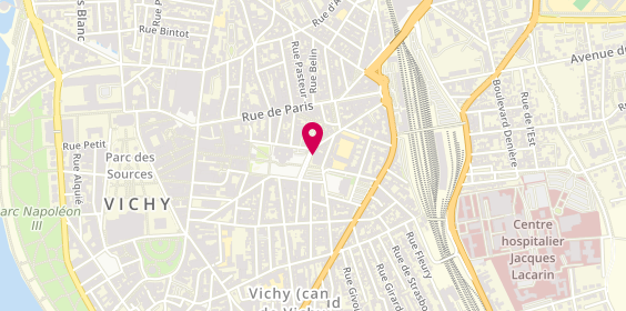 Plan de DIGNAC CHMITELIN Isabelle, 4 Place Charles de Gaulle, 03200 Vichy
