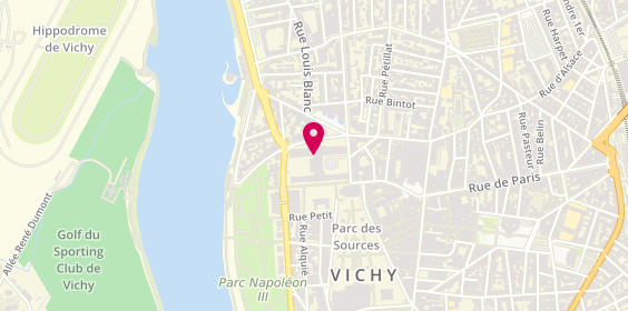 Plan de PHILIPPON Brice, 1 Avenue Thermale, 03200 Vichy