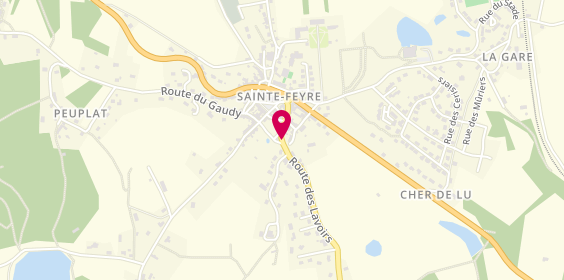 Plan de GREBOVAL Vincent, 14 Route des Lavoirs, 23000 Sainte-Feyre