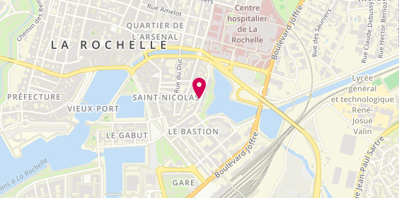 Plan de HOUIS Bruno, 81 Rue Rempart Saint Claude, 17000 La Rochelle
