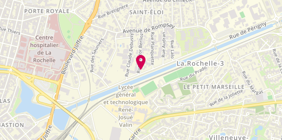 Plan de COEURDRAY Blandine, 117 Rue de Perigny, 17000 La Rochelle