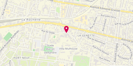 Plan de LEFORT Emeline, 31 Rue du General Dumont, 17000 La Rochelle