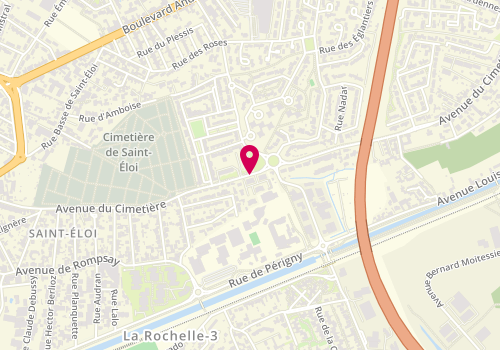 Plan de LE ROYER Julie, 150 Avenue du Cimetiere, 17000 La Rochelle