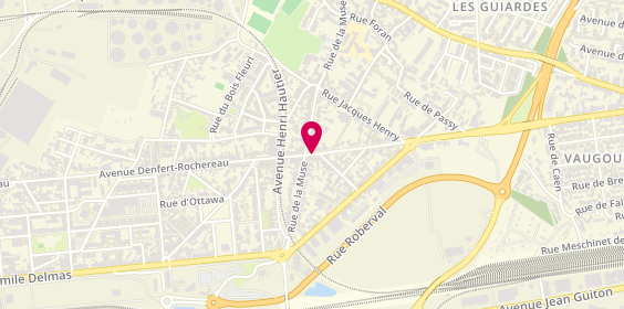 Plan de LECOQ-FUCHS Vanessa, 151 Avenue Denfert Rochereau, 17000 La Rochelle