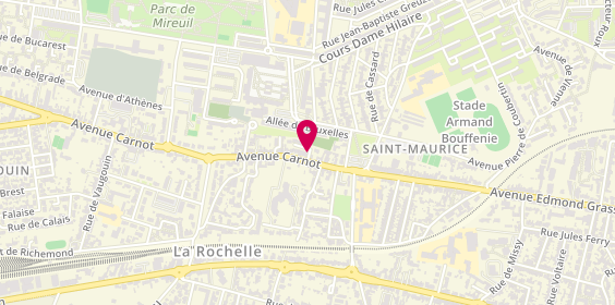 Plan de EVENOU-COURTOIS Nathalie, 1 Rue du Reservoir, 17000 La Rochelle
