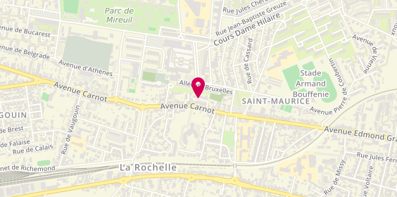 Plan de Céleste-DENIZON Aurore, 12 Rue du Reservoir, 17000 La Rochelle