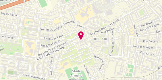 Plan de LE BOURHIS Quentin, 136 Avenue des Corsaires, 17000 La Rochelle