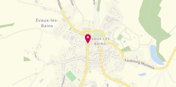 Plan de BALLET-TARDY Corinne, 6 Rue de Verdun, 23110 Évaux-les-Bains