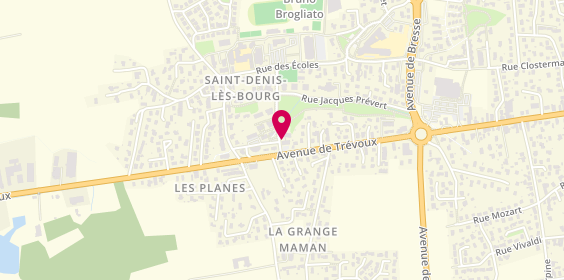 Plan de PIDOUX Cécile, 261 Rue Schutterwald, 01000 Saint-Denis-lès-Bourg