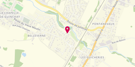 Plan de SIGNORET Pierre, 799 Route du Vieux Moulin, 71570 La Chapelle-de-Guinchay