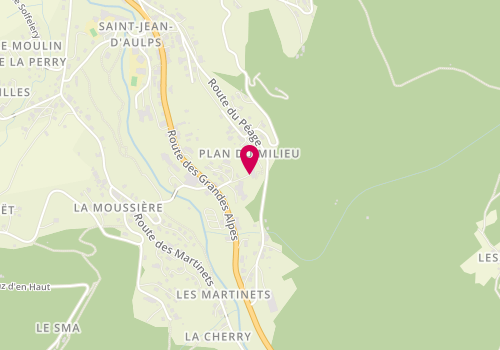 Plan de NINET Julie, 58 Impasse Alexis Leaud, 74430 Saint-Jean-d'Aulps