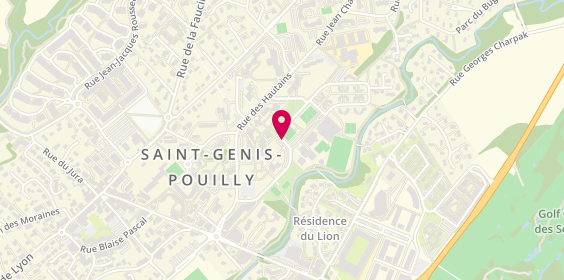 Plan de SCHOHN Bérénice, 7 Rue de la Prairie, 01630 Saint-Genis-Pouilly