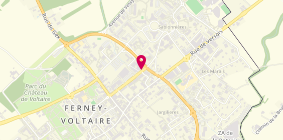 Plan de LE CANDERFF Loïc, 45 Avenue Voltaire, 01210 Ferney-Voltaire