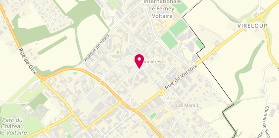 Plan de SABLON Damien, 13 Bis Chemin du Levant, 01210 Ferney-Voltaire