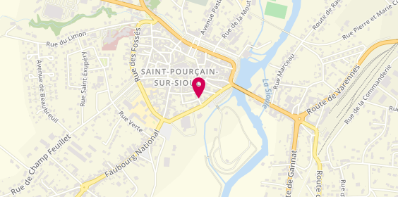Plan de RENAUDIE Juliette, 15 Rue des Fours Bannaux, 03500 Saint-Pourçain-sur-Sioule