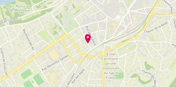 Plan de PRENEY Marlène, 18 Avenue de la Versoie, 74200 Thonon-les-Bains