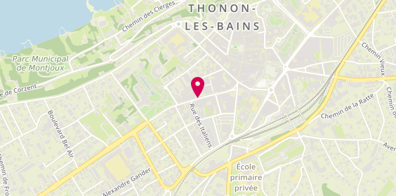 Plan de GAUDEL Aline, 9 Avenue du General de Gaulle, 74200 Thonon-les-Bains