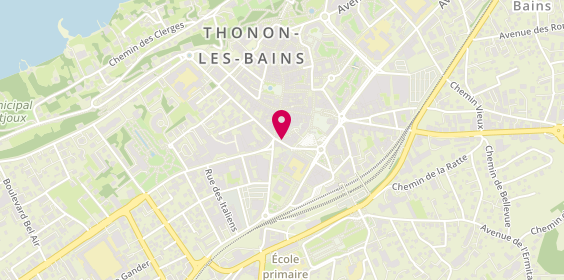 Plan de RAYNAUD Pierre, 6 Avenue des Allobroges, 74200 Thonon-les-Bains