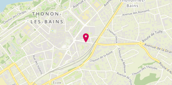 Plan de BOUVARD Jean-Marie, 17 Boulevard Georges Andrier, 74200 Thonon-les-Bains