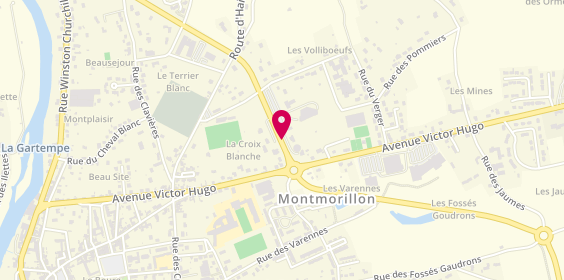 Plan de ROCHEREAU Laurent, 12 Boulevard du Terrier Blanc, 86500 Montmorillon