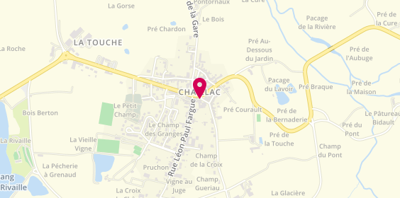 Plan de SAUVAGE Pascal, Rue Font Poulard, 36310 Chaillac