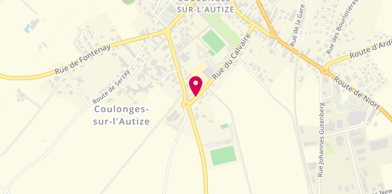 Plan de BITEAU Adrien, 27 Rue du Calvaire, 79160 Coulonges-sur-l'Autize