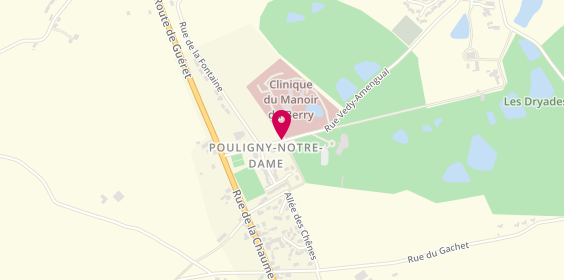 Plan de GARNIER Céline, 7 Rue du Golf, 36160 Pouligny-Notre-Dame