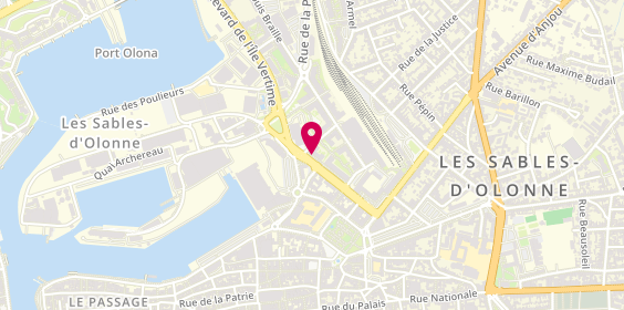 Plan de LANGS Adrien, 51 Rue Nicot, 85100 Les Sables-d'Olonne