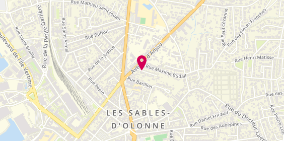 Plan de ALLAF Michelle, 9 Impasse Riblier, 85100 Les Sables-d'Olonne