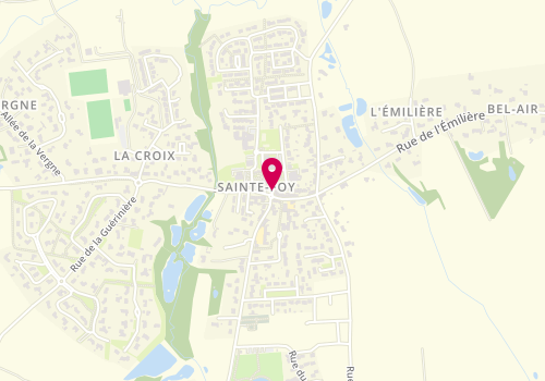 Plan de MARIUTTI Laurent, 4 Place de L 'Eglise, 85150 Sainte-Foy