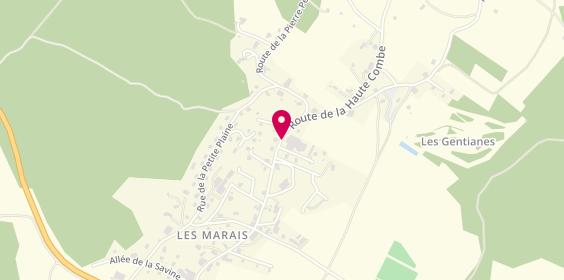 Plan de BURLET Yannick, 79 Route de la Haute Combe, 39400 Morbier