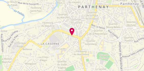 Plan de LEBRUN Christophe, 19 Avenue du 114e Regiment D 'Infanterie, 79200 Parthenay