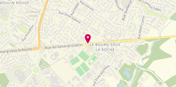 Plan de DRUAIS-POUILLY Elisabeth, 121 Rue du General Guérin, 85000 La Roche-sur-Yon