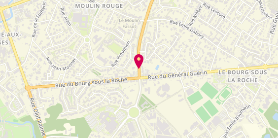Plan de GUENARD Luna, Boulevard Stephane Moreau, 85925 La Roche-sur-Yon