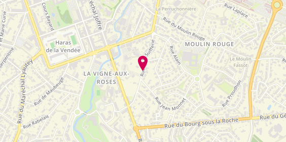 Plan de CHAUVIGNE Quentin, 50 Rue de la Suifferie, 85000 La Roche-sur-Yon