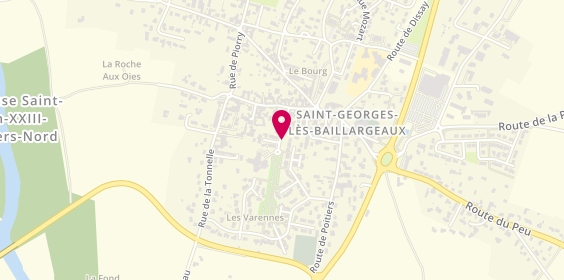 Plan de LANGLOIS Pascaline, 7 Allee Rene Allamachere, 86130 Saint-Georges-lès-Baillargeaux