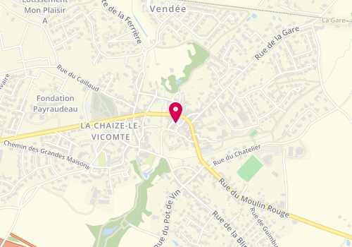 Plan de LAUMONT Thierry, 2 Bis Place du Champ de Foire, 85310 La Chaize-le-Vicomte