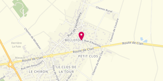 Plan de GENTY Maité, 2 Rue de Saint Maur, 86170 Neuville-de-Poitou