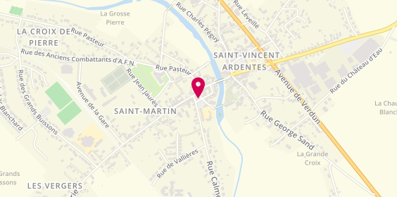 Plan de POPA Marius CIPRIAN, 3 Place Saint-Martin, 36120 Ardentes