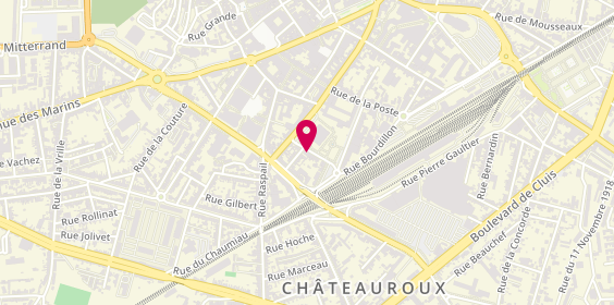 Plan de PIVOT Charlotte, 9 Rue Henri Devaux, 36000 Châteauroux